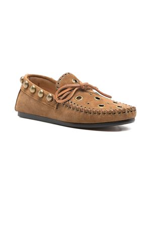 Fitza loafers in brown suede calfskin ISABEL MARANT | MC0019FDD1A21S50CO